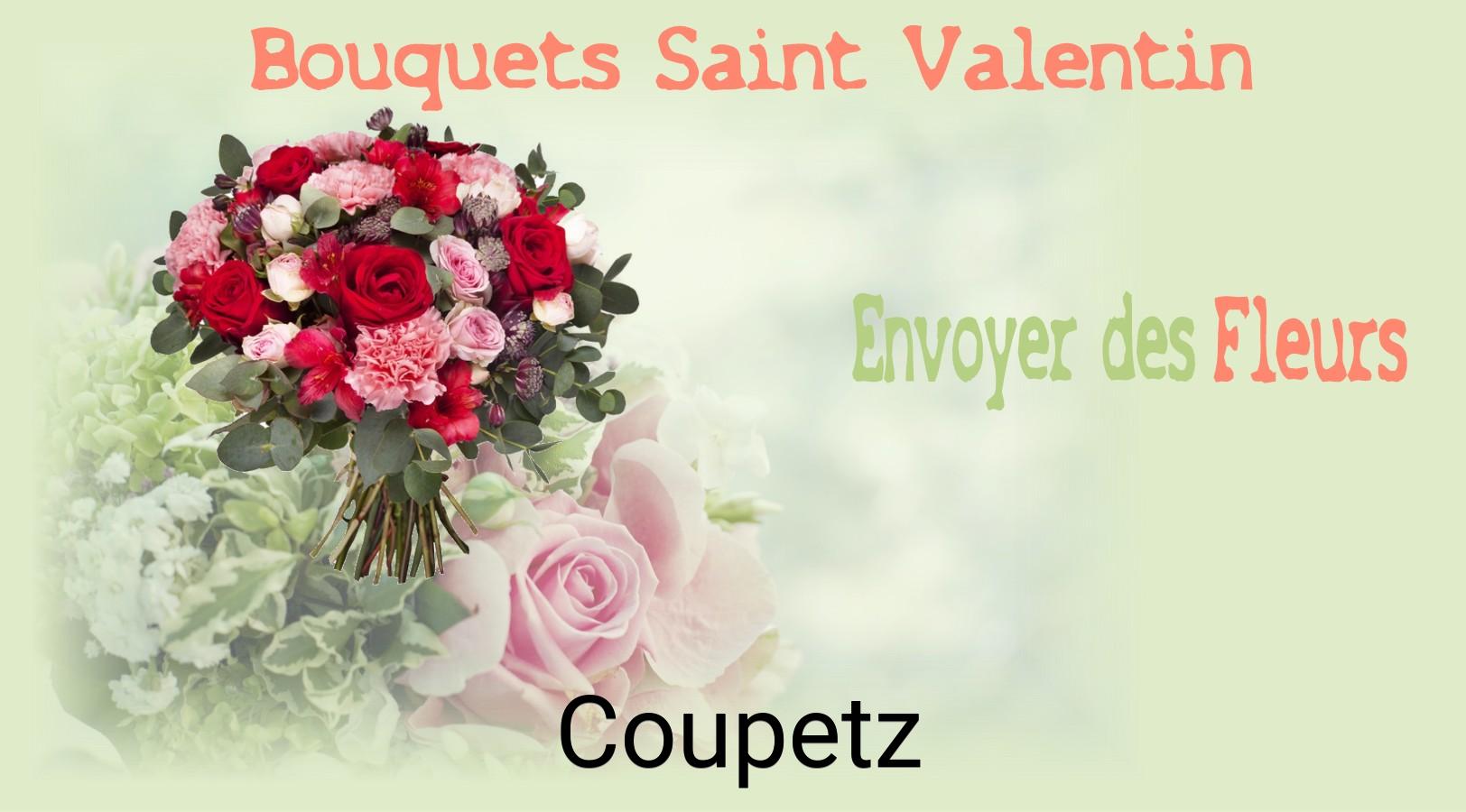 Roses de Saint-Valentin livrées à Coupetz